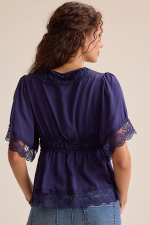Evanelle Lace Babydoll Top - Altar'd State - 