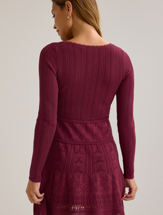 Eleanor Sweater Dress Detail 5 - Altar'd State
