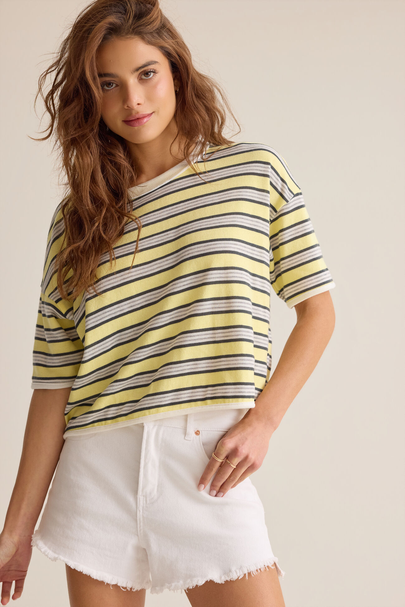 River Multi Stripe Tee