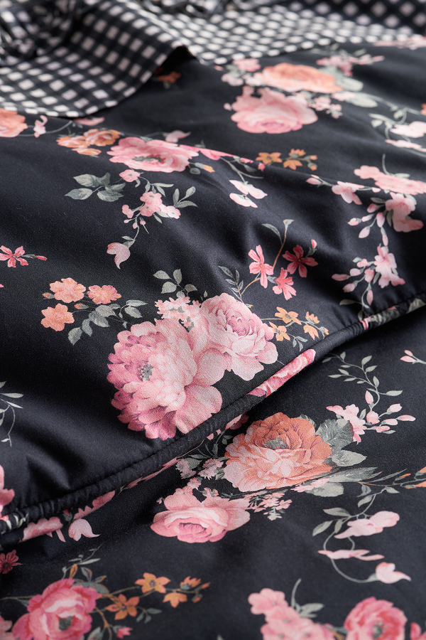 Bridget Cotton Duvet Cover Detail 4 - Altar'd State