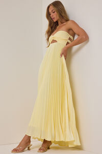 Nellie Satin Maxi Dress Detail 3 - Altar'd State