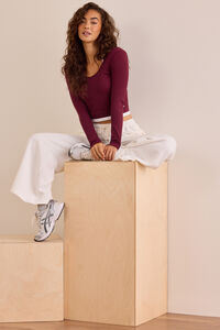 Sporty Double Layered Top Detail 2 - Altar'd State