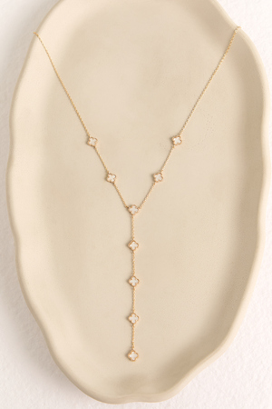White Clover Y Necklace - Altar'd State - 