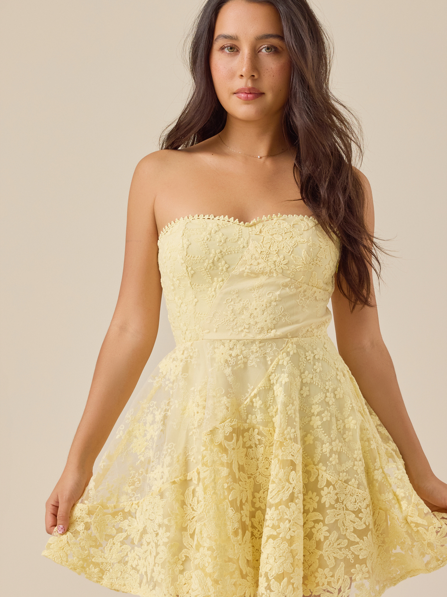 green emerald velvet dress Yellow Denim Barrel Overalls main image 0