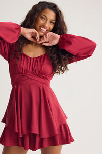 Nora Satin Romper - Altar'd State