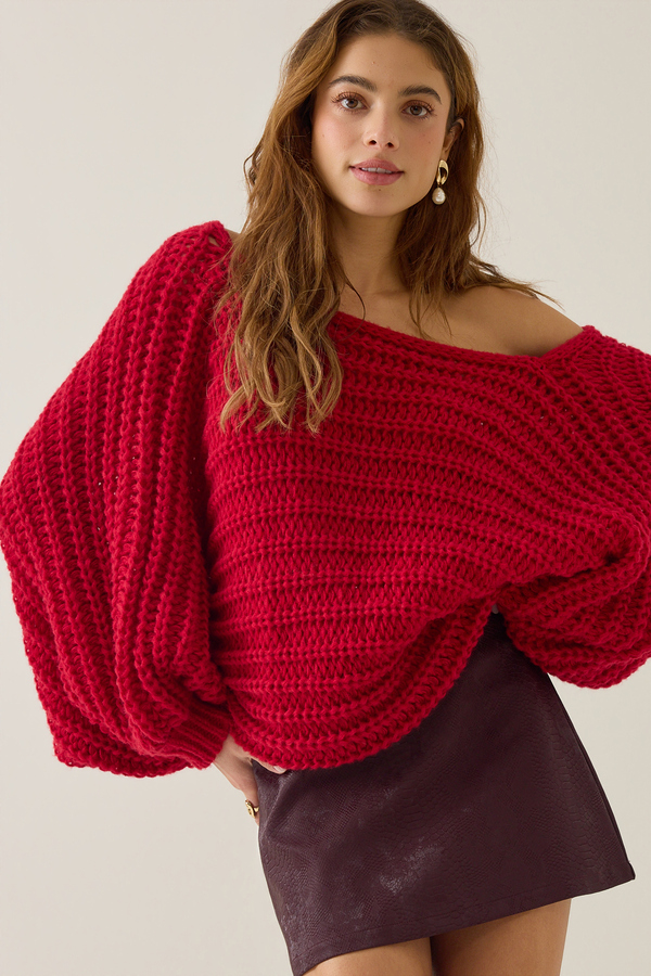Julianne Bow Back Sweater Detail 4 - Altar'd State