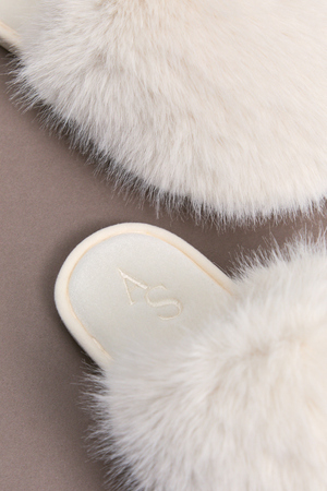 Caribou Fur Slipper - Altar'd State