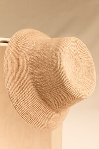 Chloe Raffia Bucket Hat Detail 4 - Altar'd State