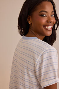Linear Pace Boxy Tee Detail 5 - Altar'd State