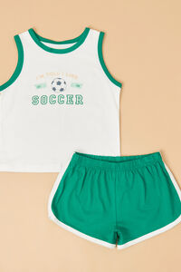 I'm Told I Like Soccer Top and Shorts Set Detail 2 - Altar'd State