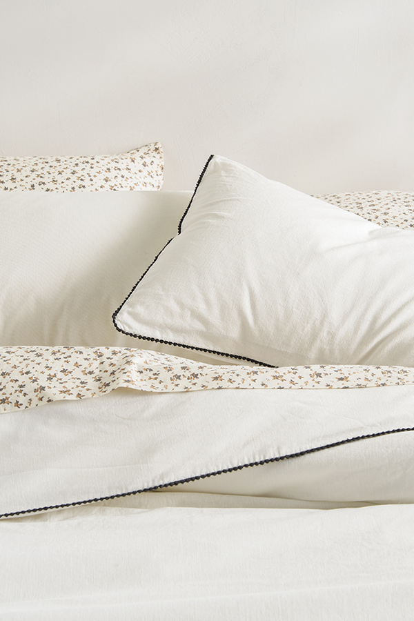 Bianca Cotton Duvet Cover Detail 1 - Altar'd State