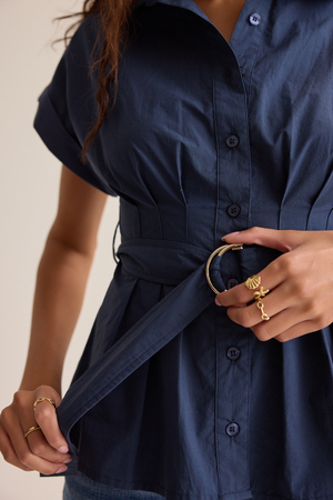 Cypress Button Up Top - Altar'd State - 