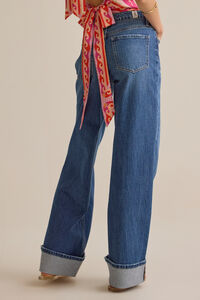 Sylvan High Rise Cuff Jeans Detail 5 - Altar'd State