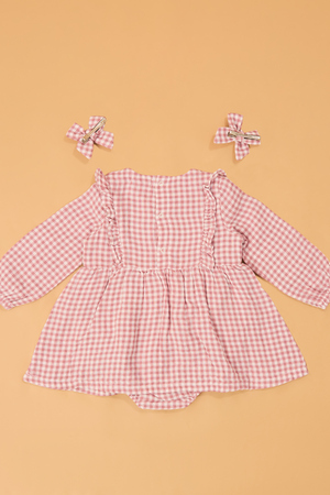 Daphne Duck Gingham Bubble With Bows - Altar'd State - 