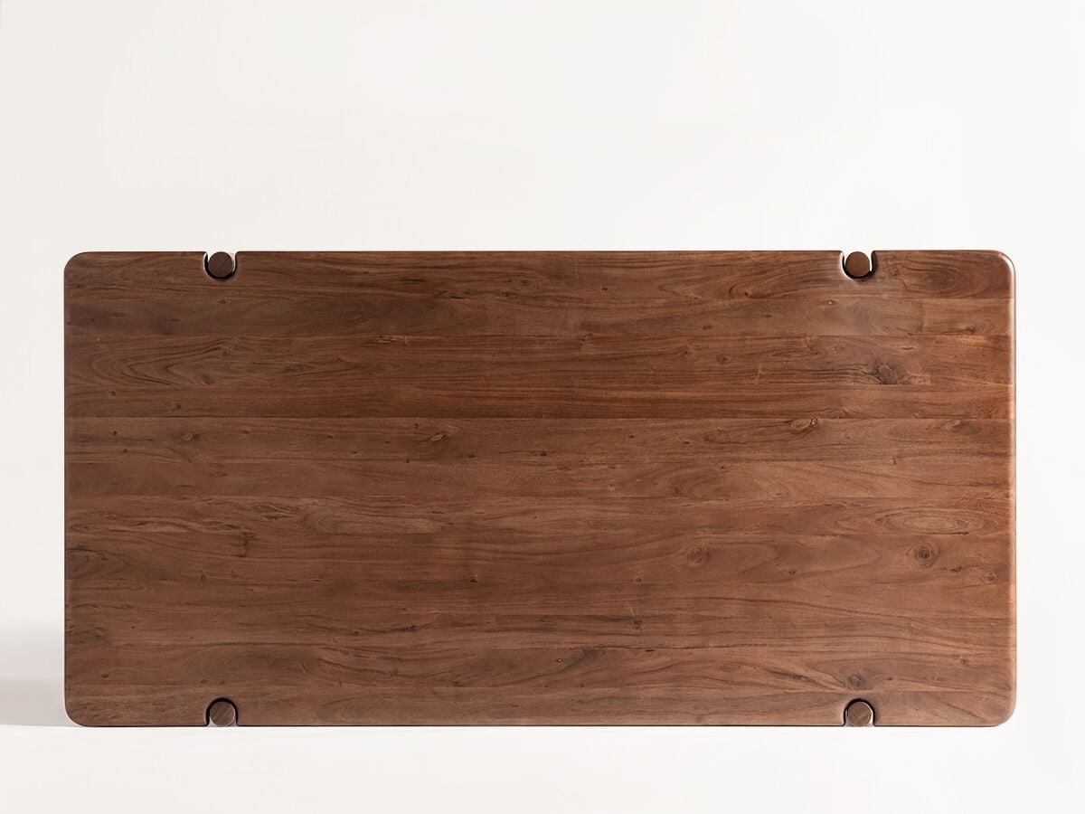 Moss Wood Dining Table Detail 5 - Altar'd State