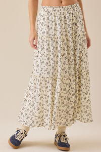 Catelyn Floral Midi Skirt Detail 3 - Altar'd State
