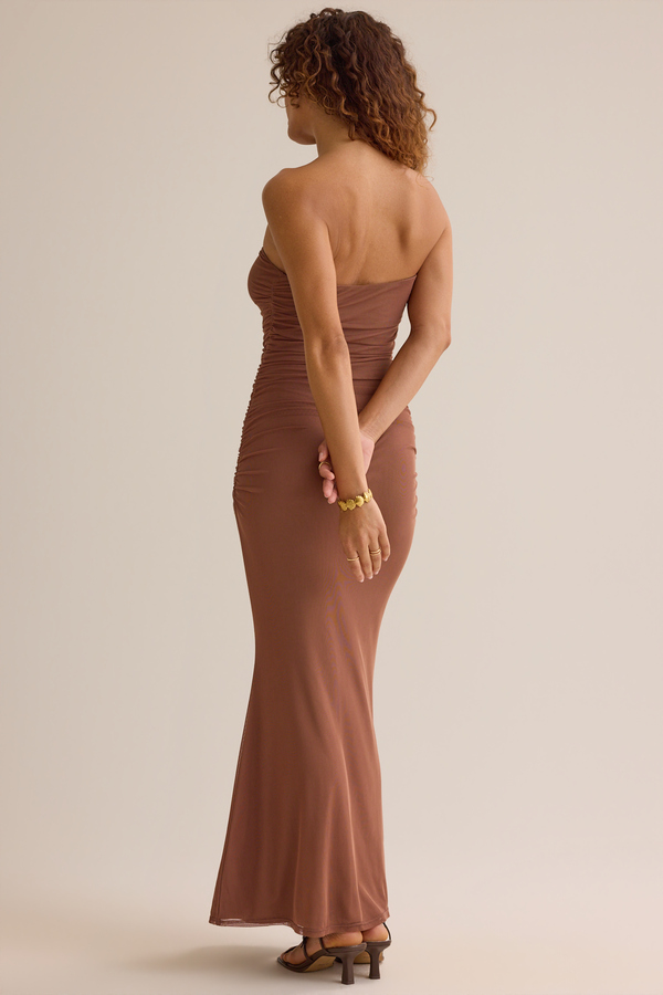 Kirsten Strapless Maxi Dress Detail 6 - Altar'd State