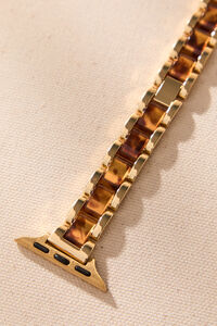 Tortoise Metal Link Watch Band Detail 3 - Altar'd State
