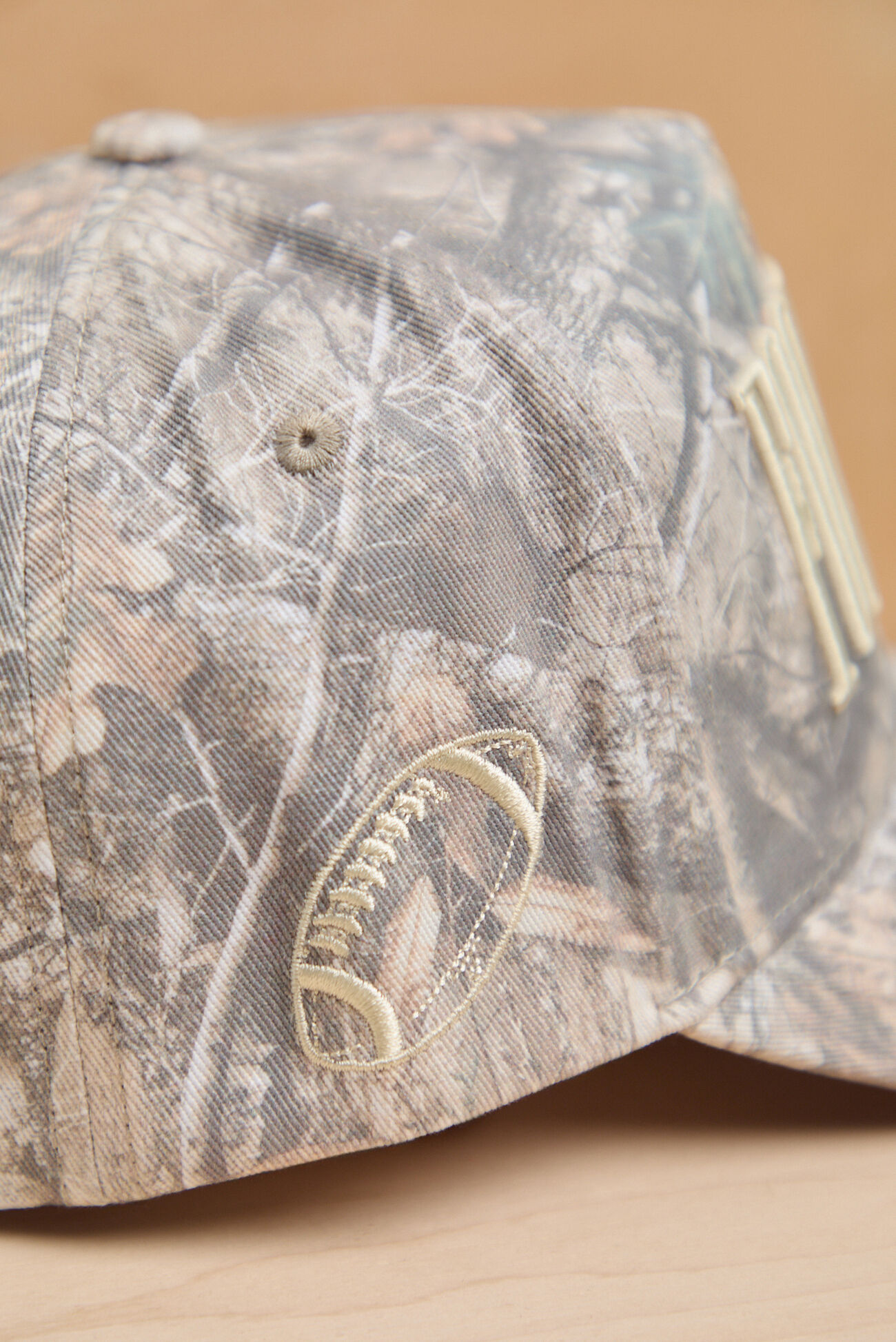 Camo Football Trucker Hat