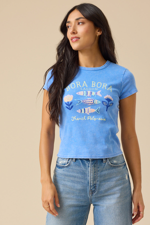 Bora Bora Baby Tee - Altar'd State - 