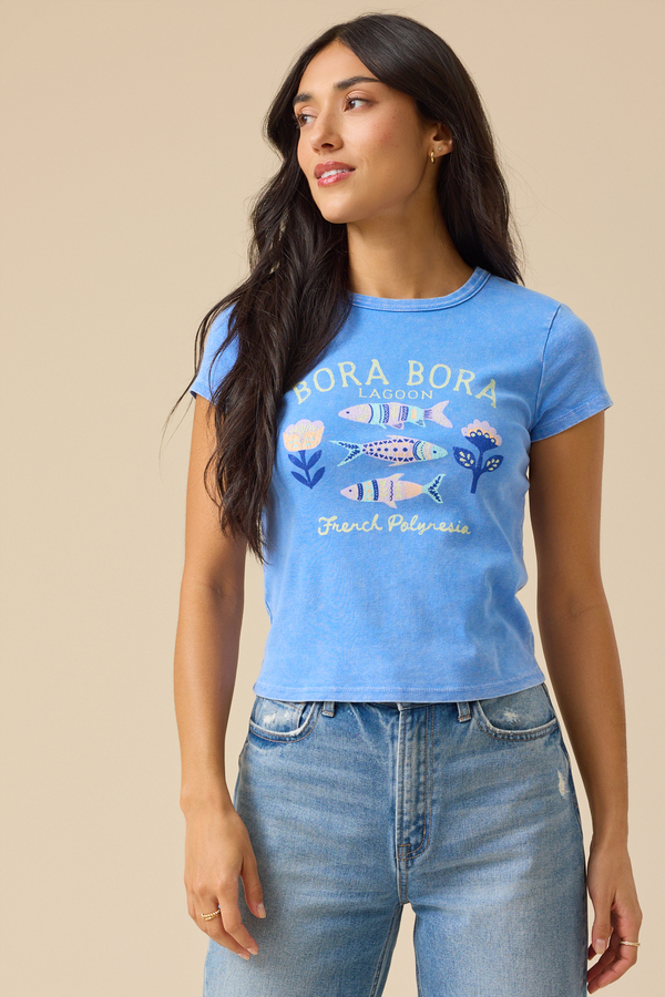 Bora Bora Baby Tee Detail 5 - Altar'd State