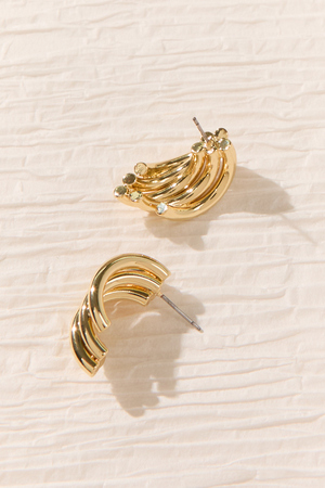 Gold Five Layer Hoop - Altar'd State - 