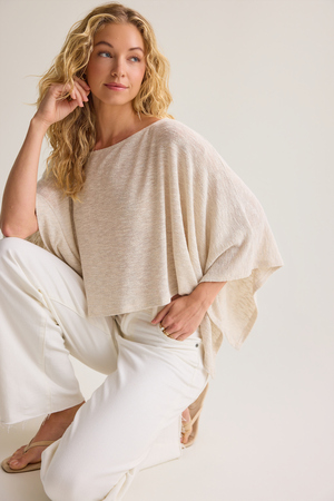 Peggy Poncho Top - Altar'd State - 
