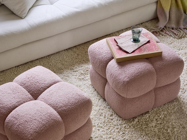 Paula Upholstered Stool - Altar'd State - 