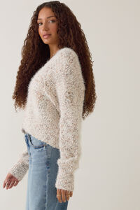 Amelie Eyelash Knit Cardigan Detail 4 - Altar'd State