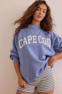 Cape Cod Polka Dot Pullover Detail 2 - Altar'd State