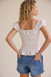 Angela Polka Dot Top Detail 4 - Altar'd State