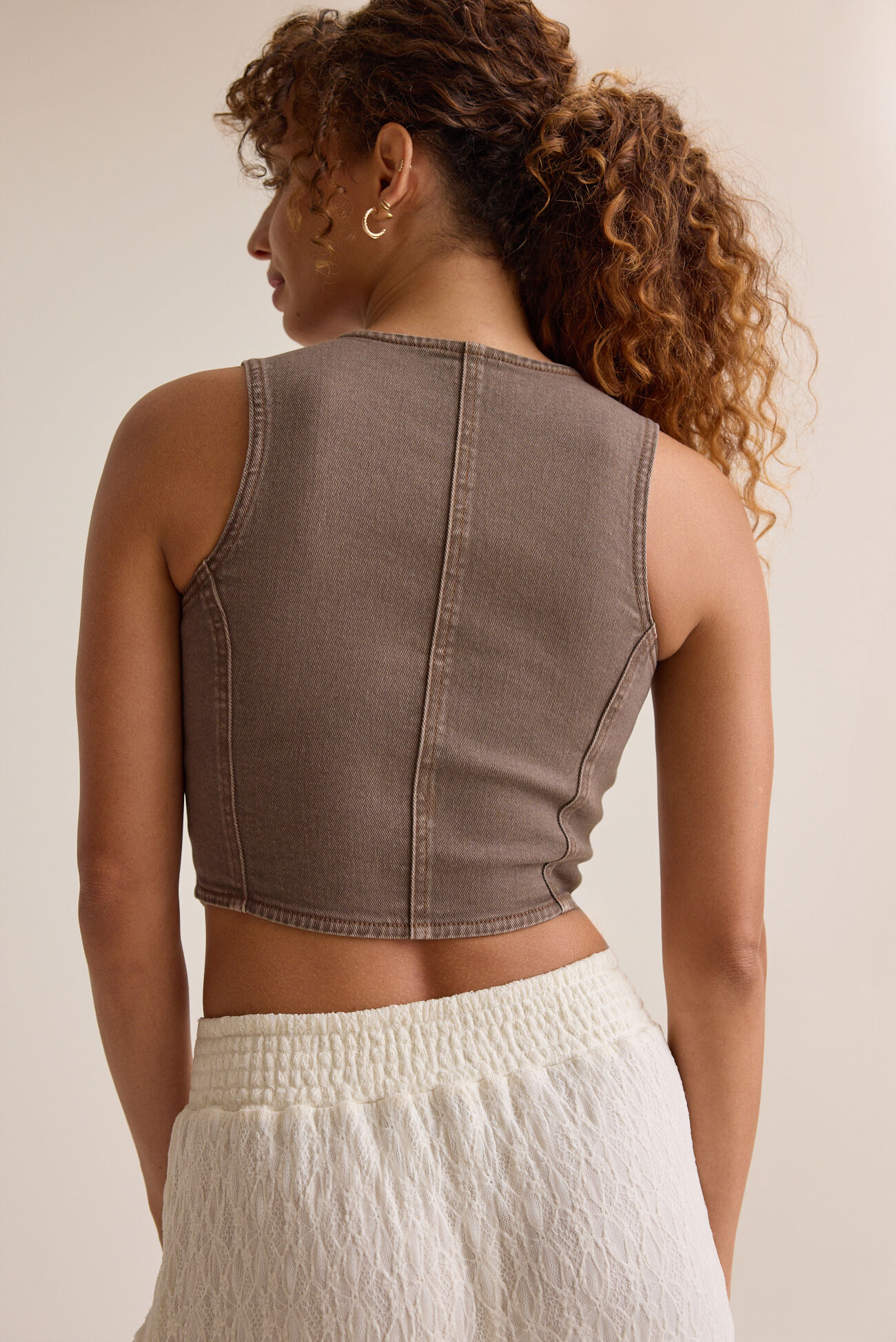 Harlee Denim Vest