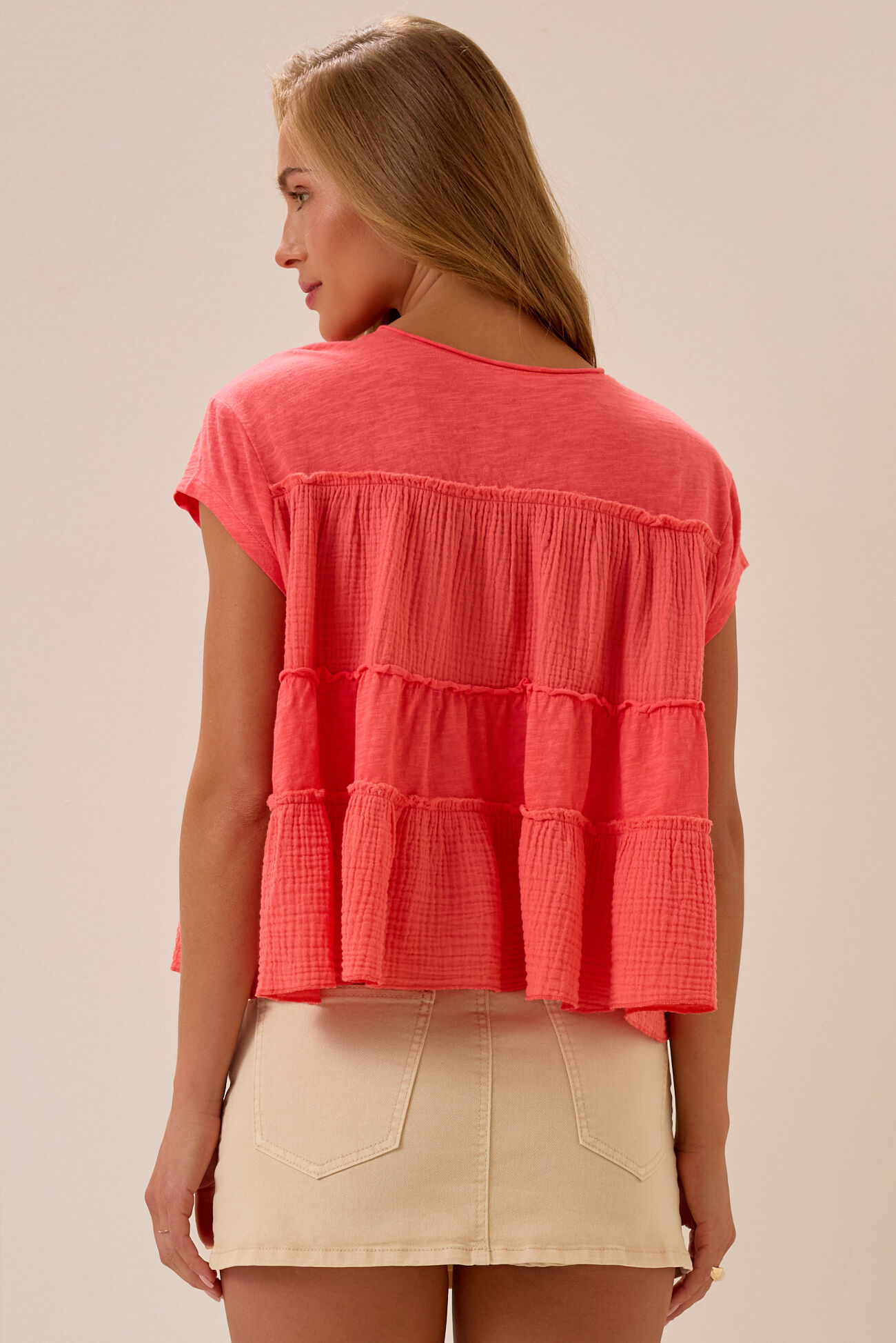 Mara Tiered Babydoll Top