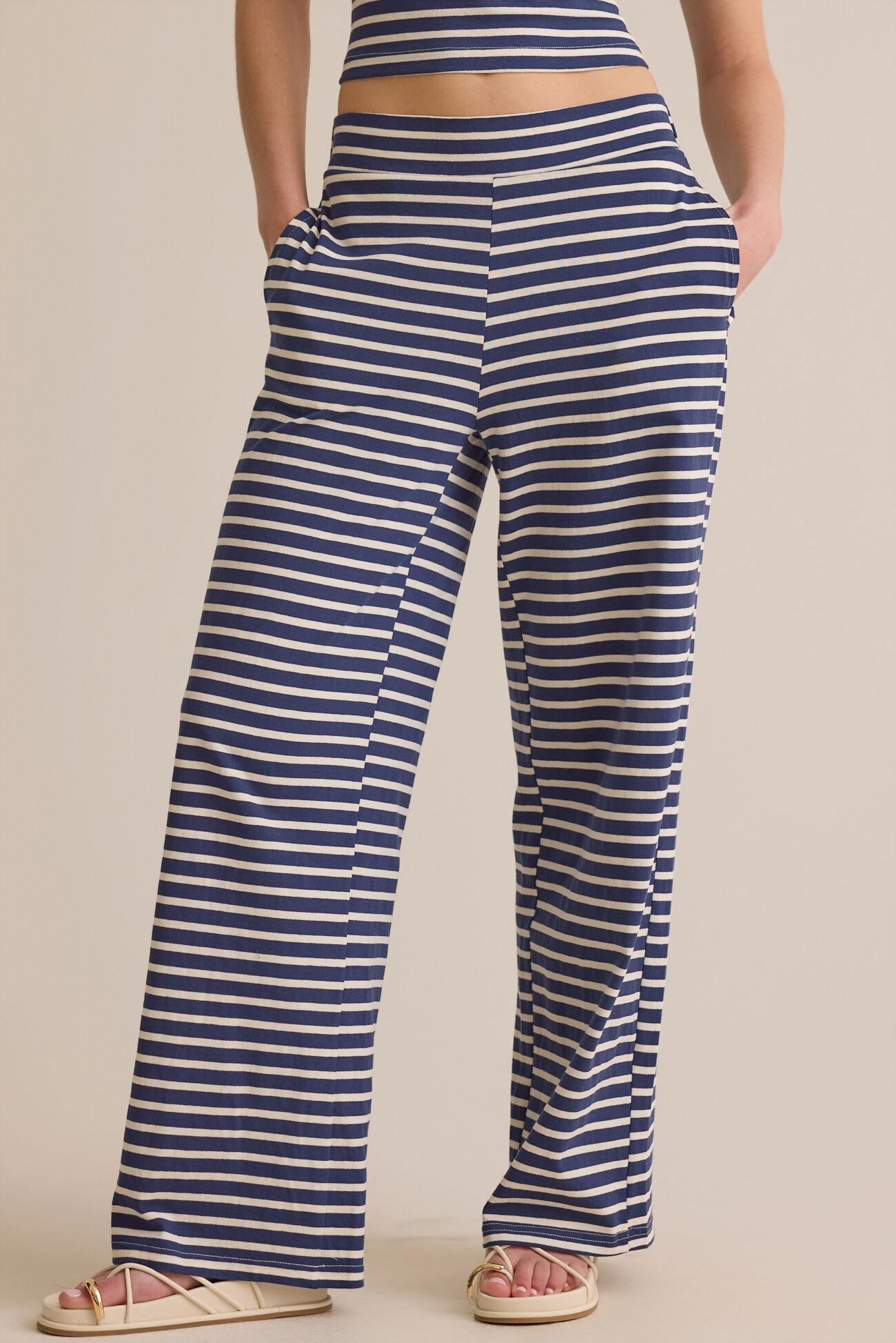 Poppy Stripe Lounge Pants