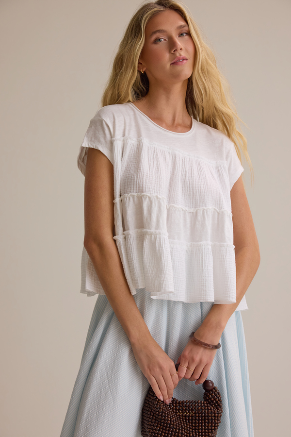 Mara Tiered Babydoll Top - Altar'd State