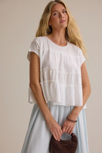 Mara Tiered Babydoll Top - Altar'd State