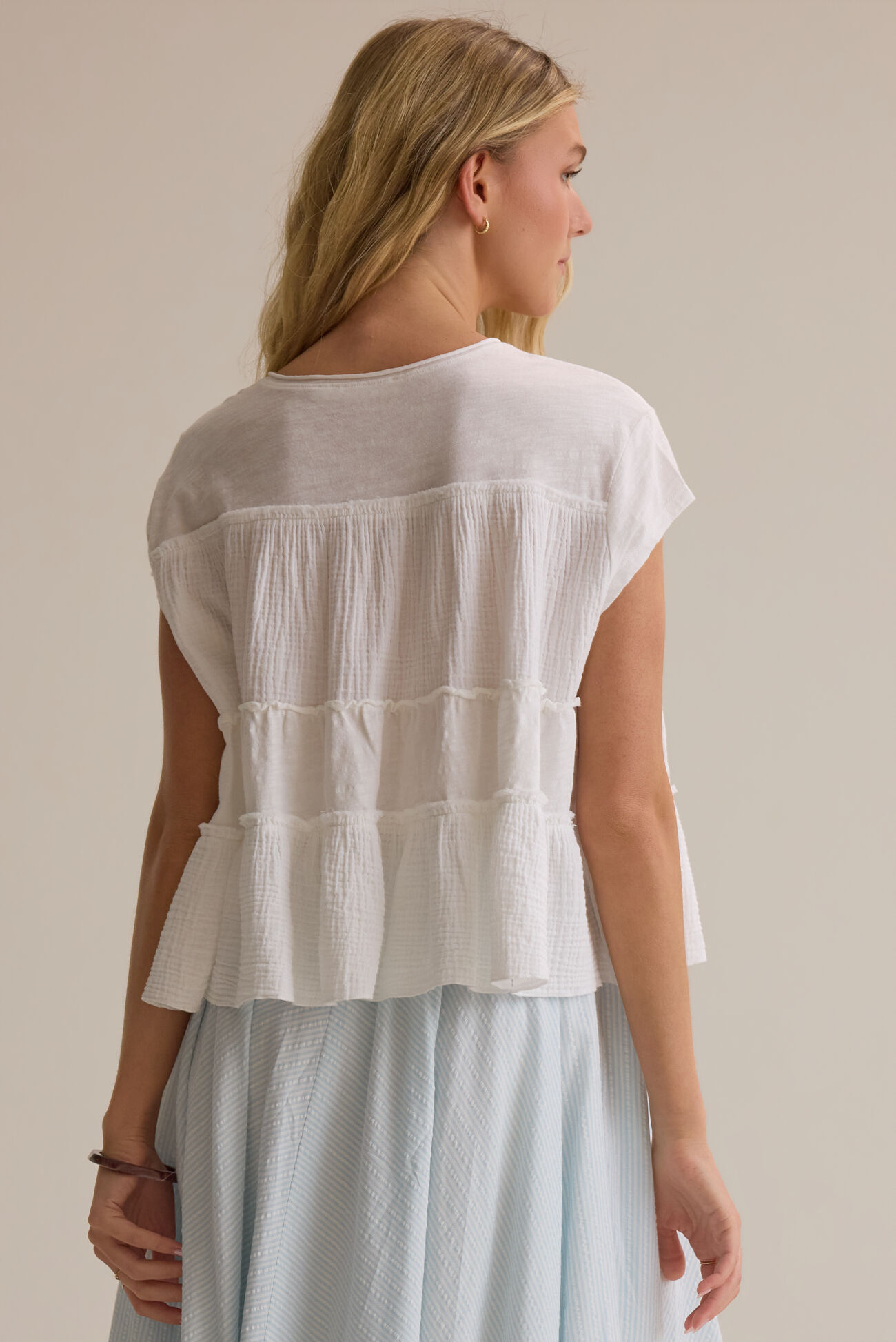 Mara Tiered Babydoll Top