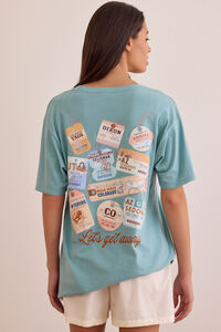 Text You When I Land Tee Detail 3 - Altar'd State