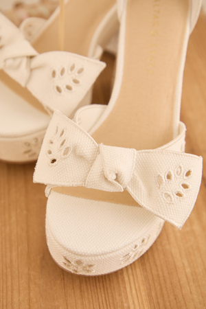 Liloa Eyelet Platform Heel - Altar'd State