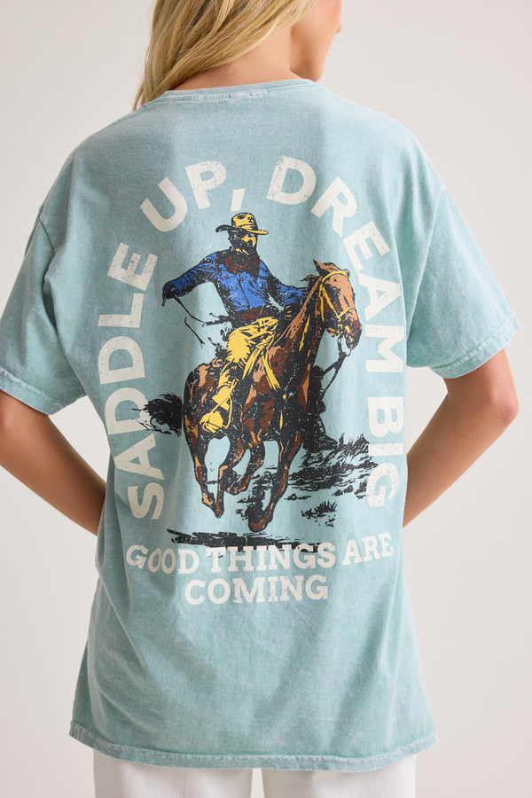 Saddle up Tee Detail 4 - Altar'd State