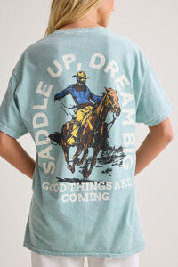 Saddle up Tee Detail 4 - Altar'd State