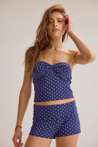Ardyn Foldover Polka Dot Shorts - Altar'd State