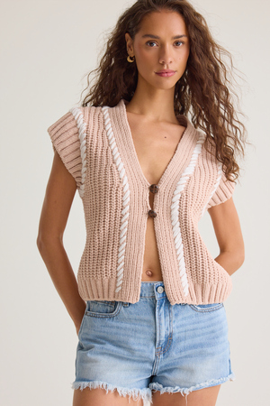 Katrina Short Sleeve Cardigan - Altar'd State - 