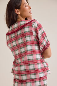 Plaid Wishes Mama Lounge Set Detail 6 - Altar'd State