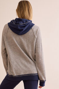 Sunday Shift Colorblock Hoodie Detail 5 - Altar'd State