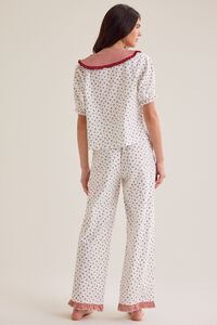 Darleen Holly Gingham Mama Pj Set Detail 5 - Altar'd State