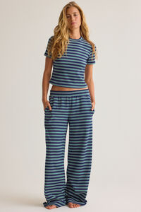 Santorini Striped Knit Top Detail 2 - Altar'd State