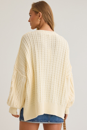 Chelsi Oversized Sweater - Altar'd State