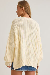 Chelsi Oversized Sweater Detail 4 - Altar'd State