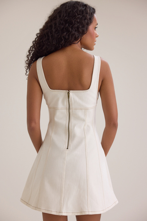 Kalie Denim Mini Dress - Altar'd State - 